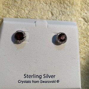 Garnett earrings - new